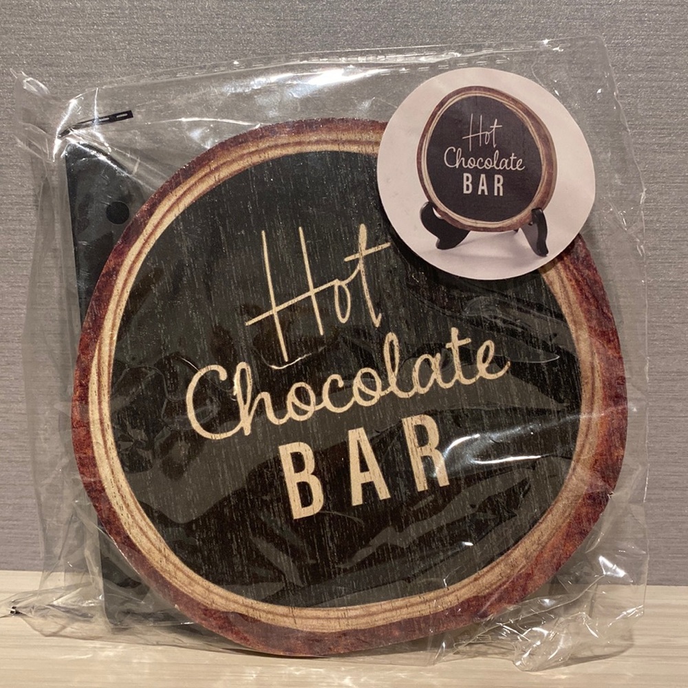 Target 2022 Hot Chocolate Bar Sign